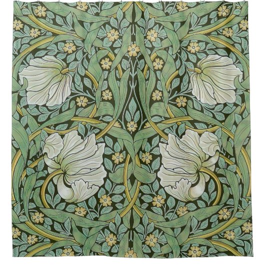 William Morris - Pimpernel Duschvorhang (Vorderseite)