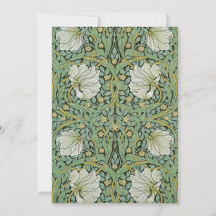 William Morris - Pimpernel Einladung