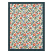 William Morris Pimpernel farbenfrohe, lebendige Fa Tischdecke (Vorderseite)