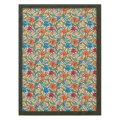 William Morris Pimpernel farbenfrohe, lebendige Fa Tischdecke (Vorderseite)