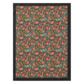 William Morris Pimpernel farbenfrohe, lebendige Fa Tischdecke (Vorderseite)