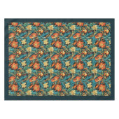 William Morris Pimpernel farbenfrohe, lebendige Fa Tischdecke (Vorderseite (Horizontal))