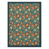 William Morris Pimpernel farbenfrohe, lebendige Fa Tischdecke (Vorderseite)