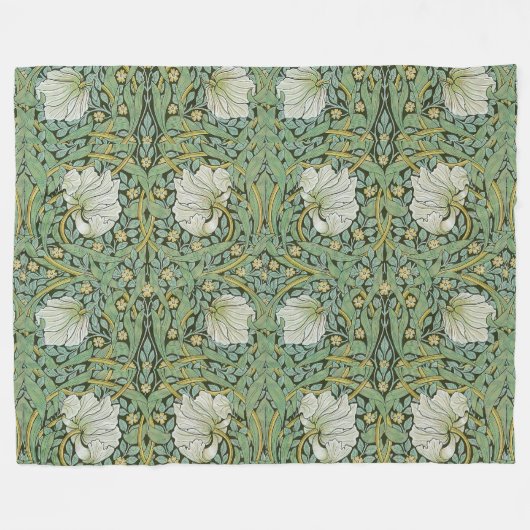 William Morris - Pimpernel Fleecedecke (Vorderseite (Horizontal))