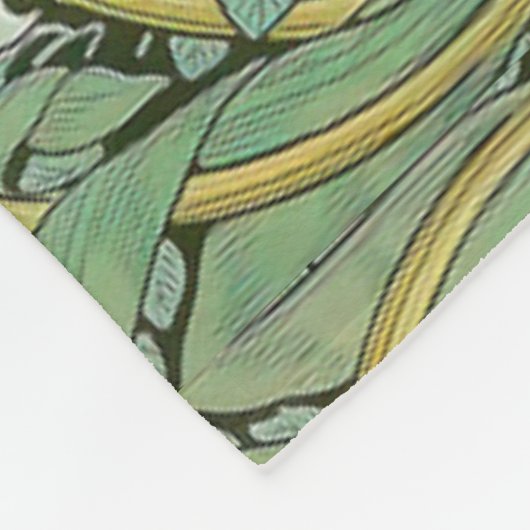 William Morris - Pimpernel Fleecedecke (Ecke)