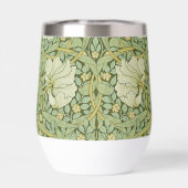 William Morris Pimpernel Floral Blue Wallpaper (Rückseite)