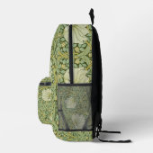 William Morris Pimpernel Floral Blue Wallpaper Bedruckter Rucksack (Rechts)