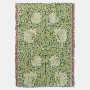 William Morris Pimpernel Floral Blue Wallpaper Decke