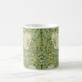 William Morris Pimpernel Floral Blue Wallpaper Kaffeetasse (Mittel)