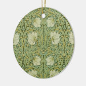 William Morris Pimpernel Floral Blue Wallpaper Keramik Ornament (Links)