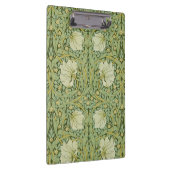 William Morris Pimpernel Floral Blue Wallpaper Klemmbrett (Rechts)