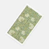 William Morris Pimpernel Floral Blue Wallpaper Serviette (Ecke)