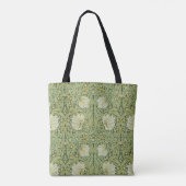 William Morris Pimpernel Floral Blue Wallpaper Tasche (Rückseite)