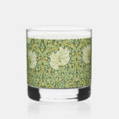 William Morris Pimpernel Floral Blue Wallpaper Whiskyglas (Links)