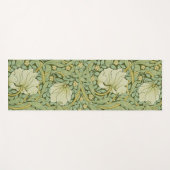 William Morris Pimpernel Floral Blue Wallpaper Yogamatte (Vorderseite (Horizontal))