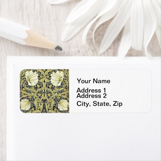 William Morris Pimpernel Floral Wallpaper (Insitu)