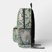 William Morris Pimpernel Floral Wallpaper Bedruckter Rucksack (Rechts)