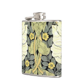 William Morris Pimpernel Floral Wallpaper Flachmann (Links)