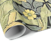 William Morris Pimpernel Floral Wallpaper Geschenkpapier (Rolleneckpunkt)
