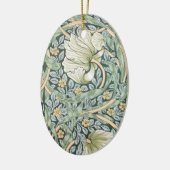 William Morris Pimpernel Floral Wallpaper Keramikornament (Links)