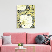 William Morris Pimpernel Floral Wallpaper Leinwanddruck (Insitu (Wohnzimmer))