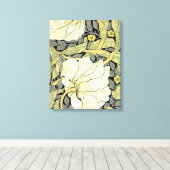 William Morris Pimpernel Floral Wallpaper Leinwanddruck (Insitu (Holzboden))