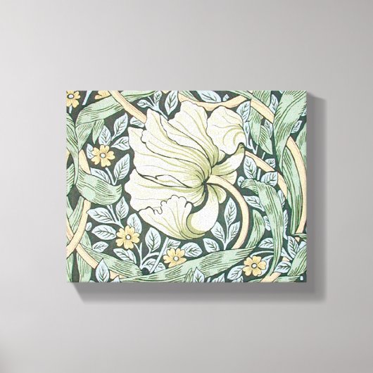William Morris Pimpernel Floral Wallpaper Leinwanddruck (Vorderseite)