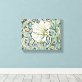 William Morris Pimpernel Floral Wallpaper Leinwanddruck (Insitu (Holzboden))