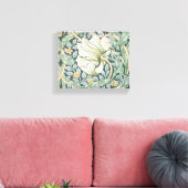 William Morris Pimpernel Floral Wallpaper Leinwanddruck (Insitu (Wohnzimmer))