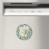 William Morris Pimpernel Floral Wallpaper Magnet (In Situ (Geschirrspüler))