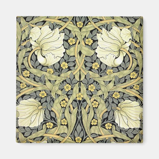 William Morris Pimpernel Floral Wallpaper Magnet (Vorne)