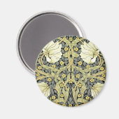 William Morris Pimpernel Floral Wallpaper Magnet (Vorderseite/Rückseite)