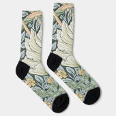 William Morris Pimpernel Floral Wallpaper Socken (Rechts)