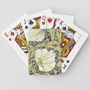 William Morris Pimpernel Floral Wallpaper Spielkarten