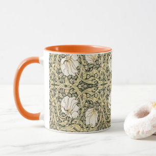 William Morris Pimpernel Florales Vintage Design Tasse