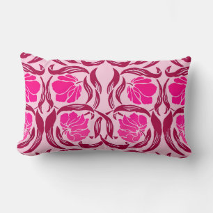 William Morris Pimpernel, Fuchsia & Hellrosa Lendenkissen
