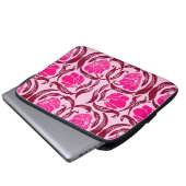 William Morris Pimpernel, Fuchsia & Light Pink Laptopschutzhülle (Vorne Knopf)