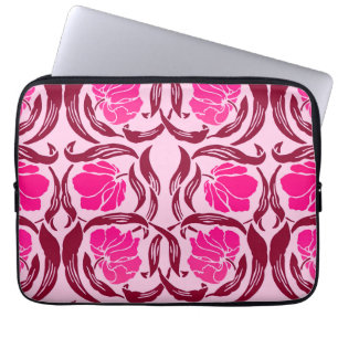 William Morris Pimpernel, Fuchsia & Light Pink Laptopschutzhülle