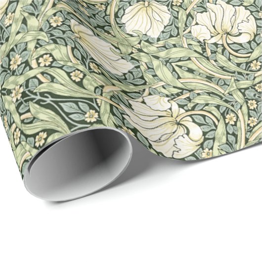 William Morris Pimpernel Geschenkpapier (Rolleneckpunkt)