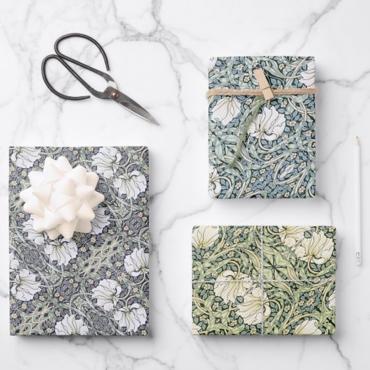 William Morris Pimpernel Geschenkpapier Set (Vorderseite)