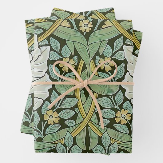 William Morris - Pimpernel Geschenkpapier Set (Beispiel)