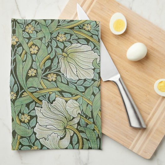 William Morris - Pimpernel Geschirrtuch (Viertel Falte)