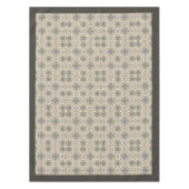 William Morris Pimpernel-Jugendstil-neutrale Farbe Tischdecke (Vorderseite)