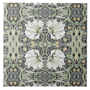 William Morris Pimpernel Komplexes Blumenmuster Fliese