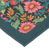 William Morris Pimpernel lebhafte Farben farbenfro Tischdecke (Schrägansicht)