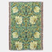 William Morris Pimpernel Mission Style Decke (Vorderseite Vertikal)