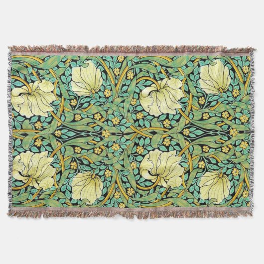 William Morris Pimpernel Mission Style Decke (Vorderseite)