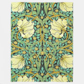 William Morris Pimpernel Mission Style Fleecedecke (Vorderseite)