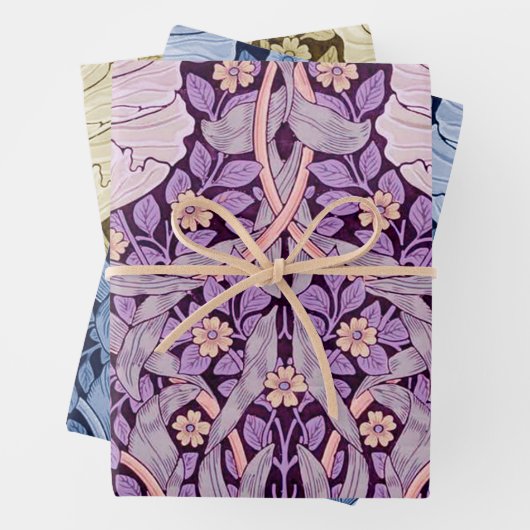 William Morris, Pimpernel Monotone Geschenkpapier Set (Beispiel)