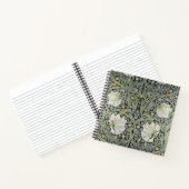 William Morris - Pimpernel-Musterdesign Notizblock (Innenseite)